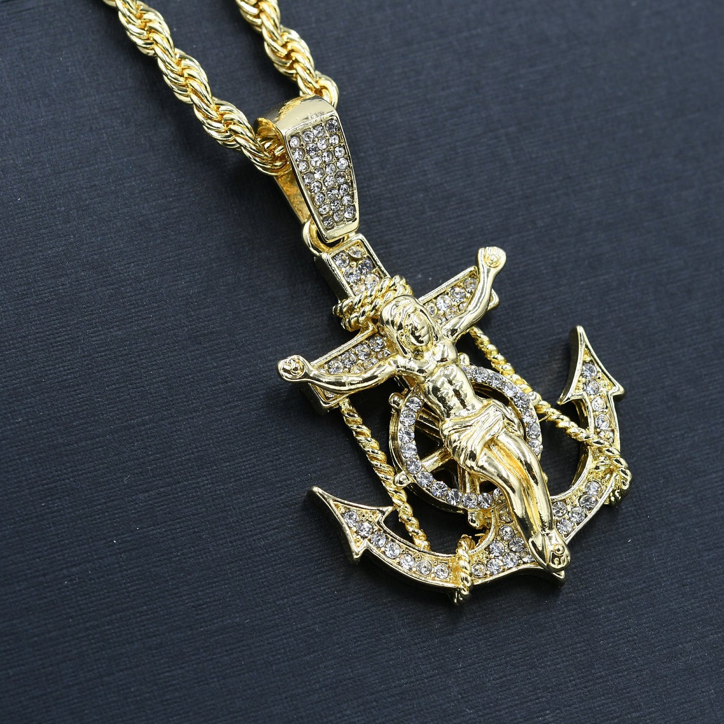 ANCHOR Necklace Hip Hop | D910752