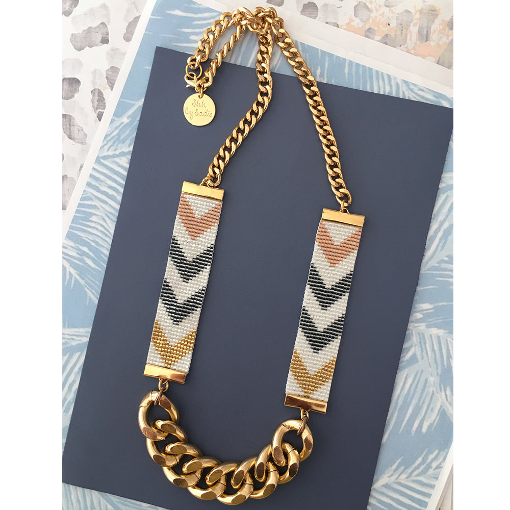 Chevron D'or Necklace - short