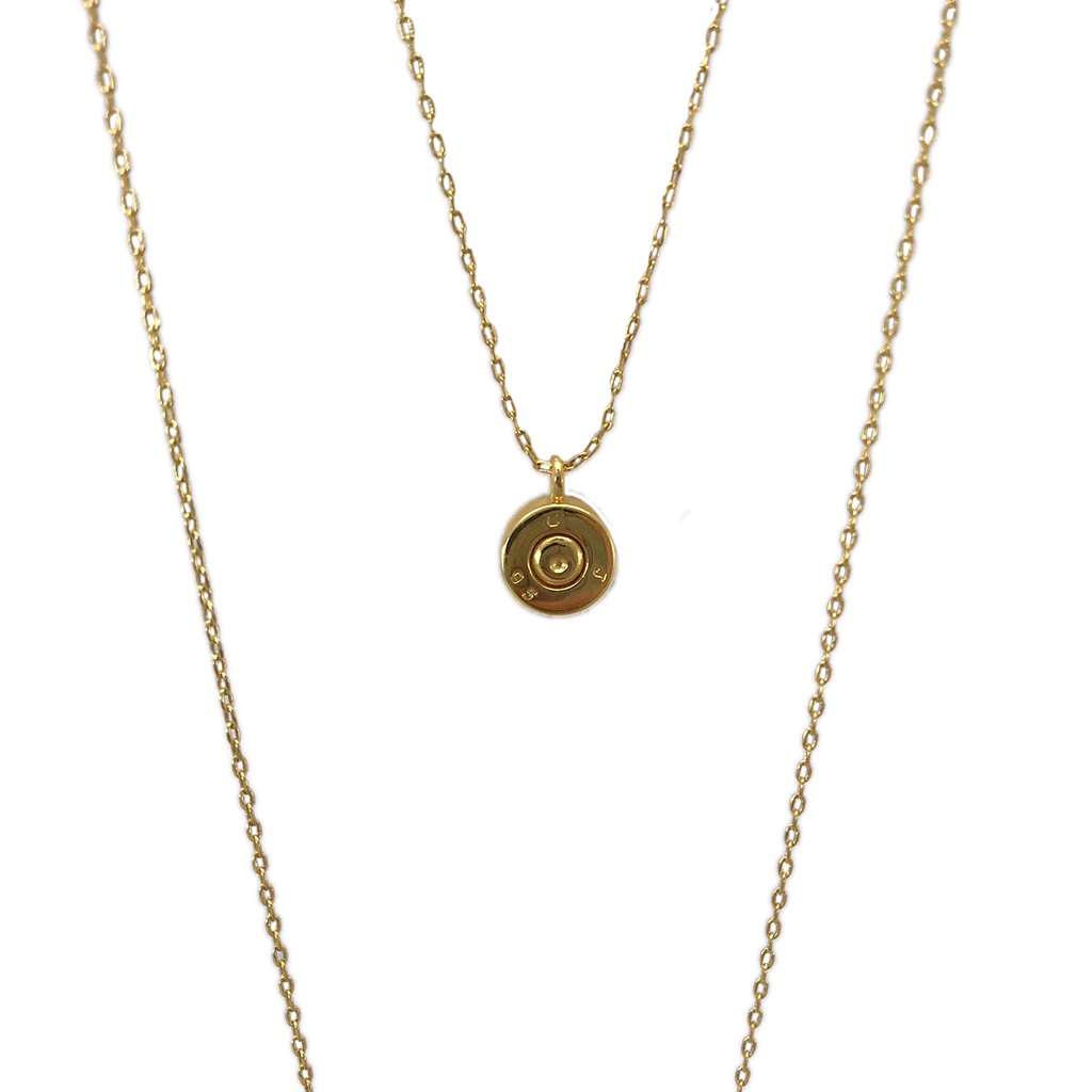 Layered Bar Bullet Necklace