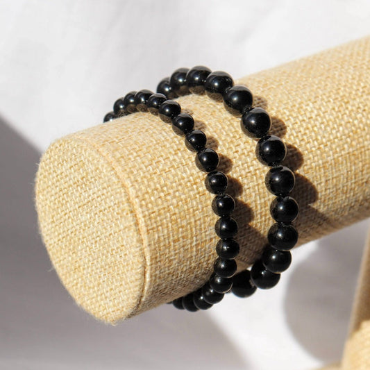 Bracelet en Tourmaline noire ✦ Protection, Ancrage, Retour à soi