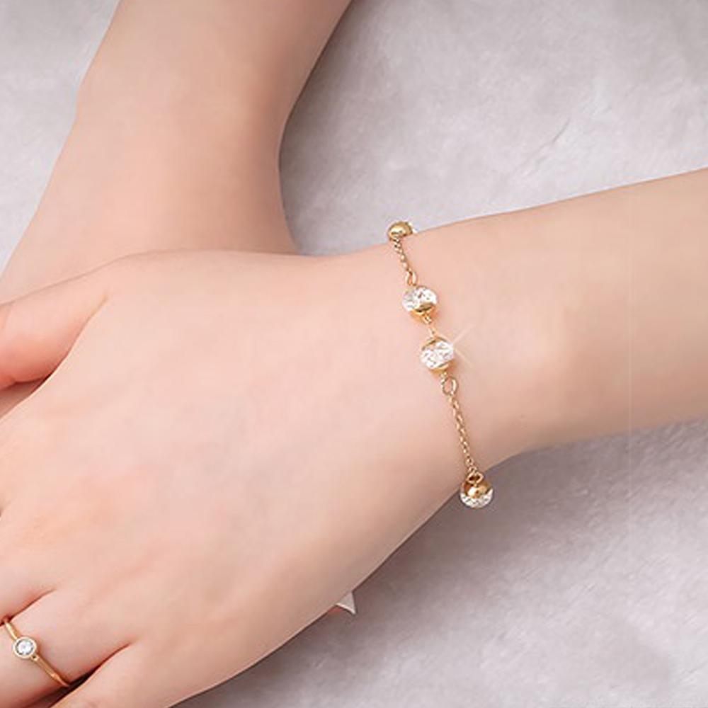 Madison 14K Gold Plated Chain Bracelet