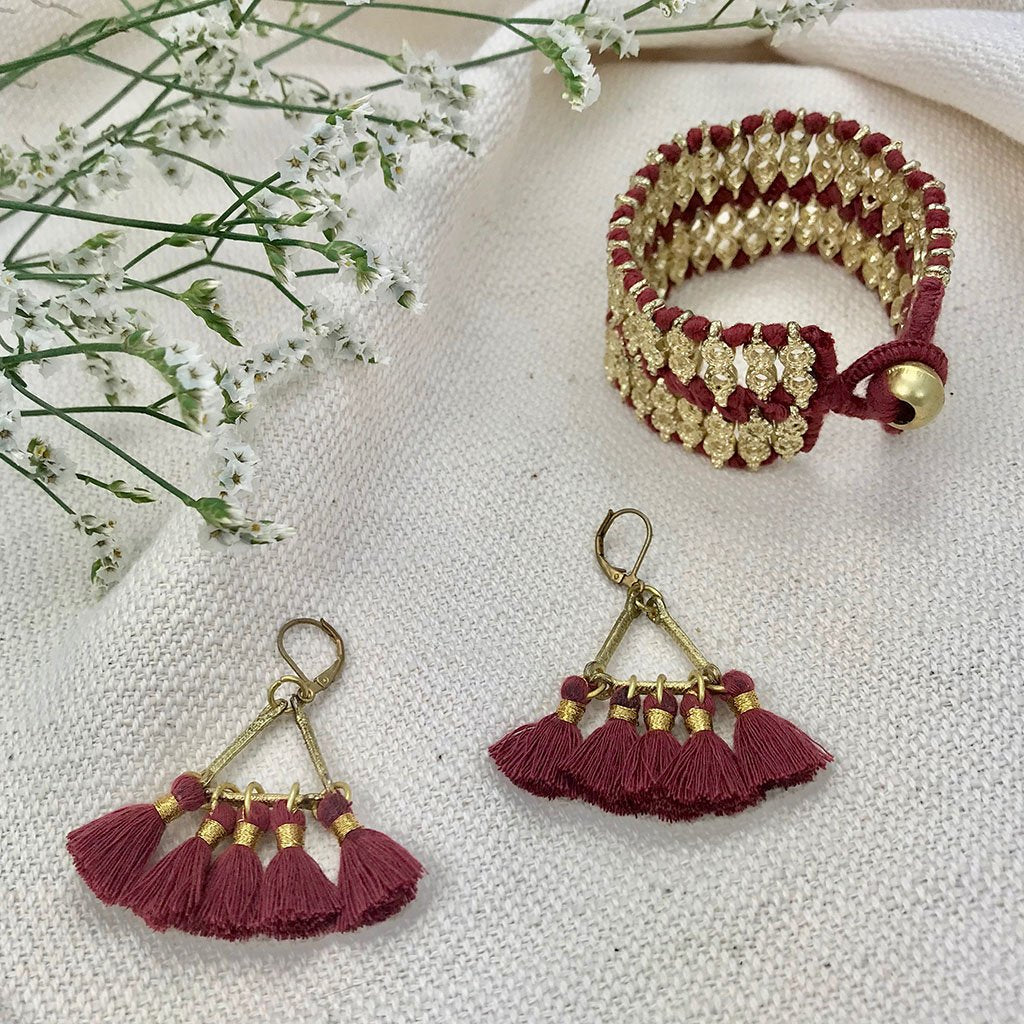 Lola Fan Earrings