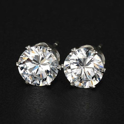 Crystal Stud Earrings